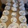 Wawel serviesset voor 12 personen met bloemen decor
